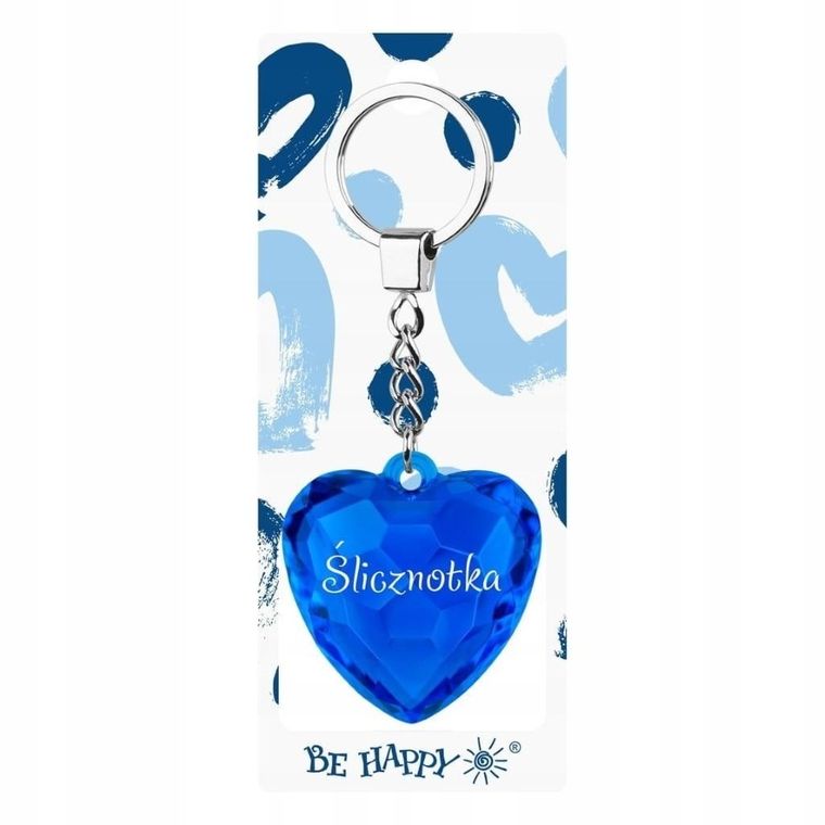 Be-Happy Gifts, brelok serce, Ślicznotka