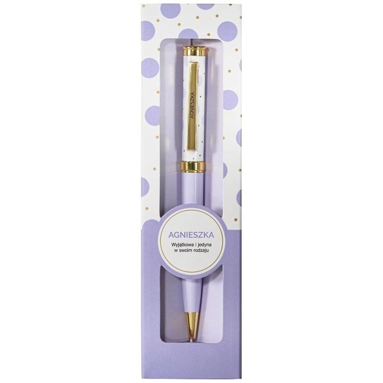 Be Happy Gifts, długopis prezentowy, Agnieszka