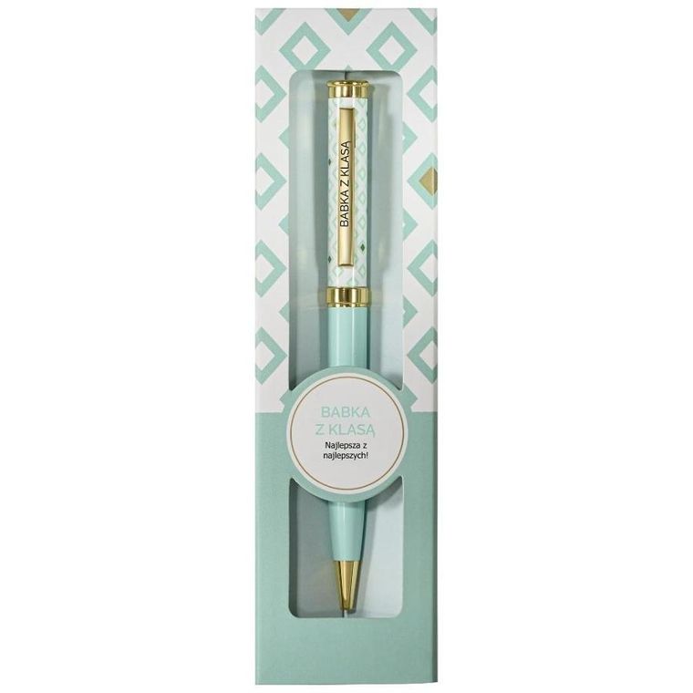 Be Happy Gifts, długopis prezentowy, Babka z Klasą