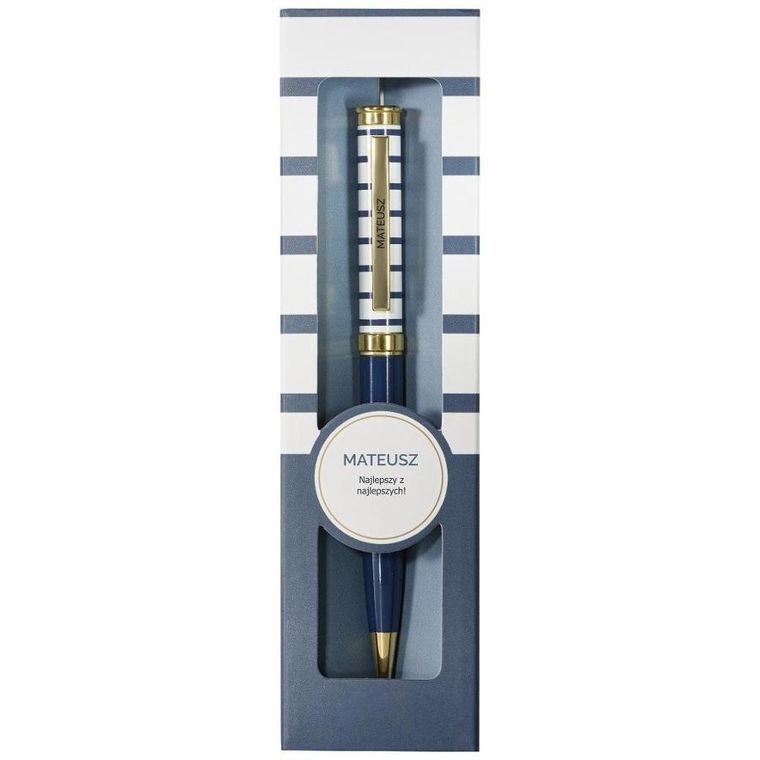 Be Happy Gifts, długopis prezentowy, Mateusz