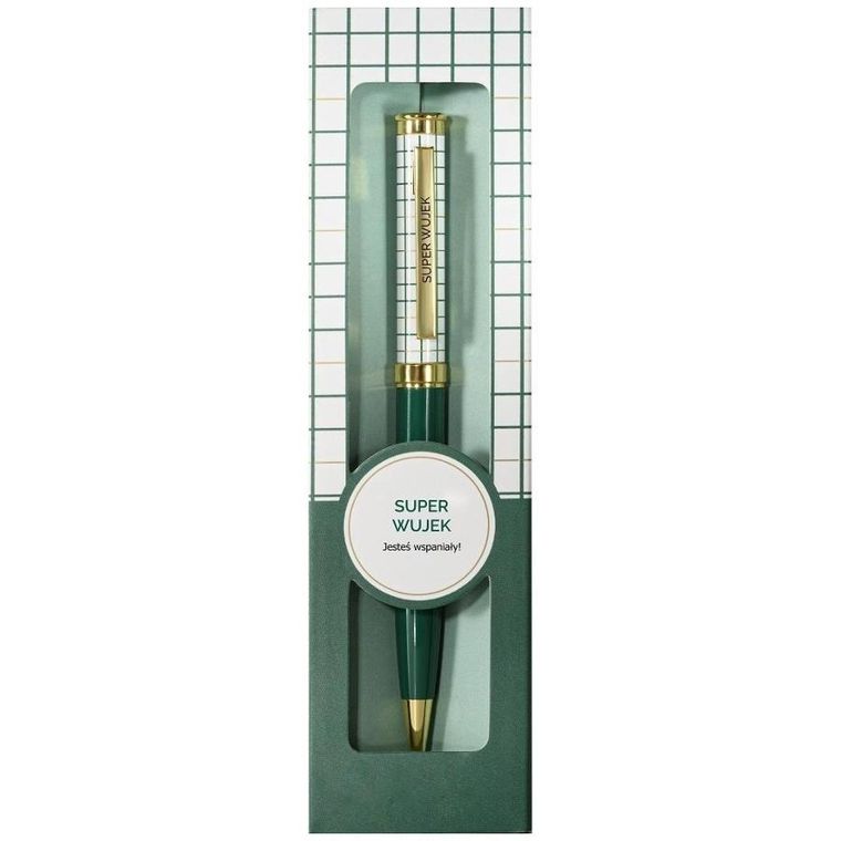 Be Happy Gifts, długopis prezentowy, Super Wujek