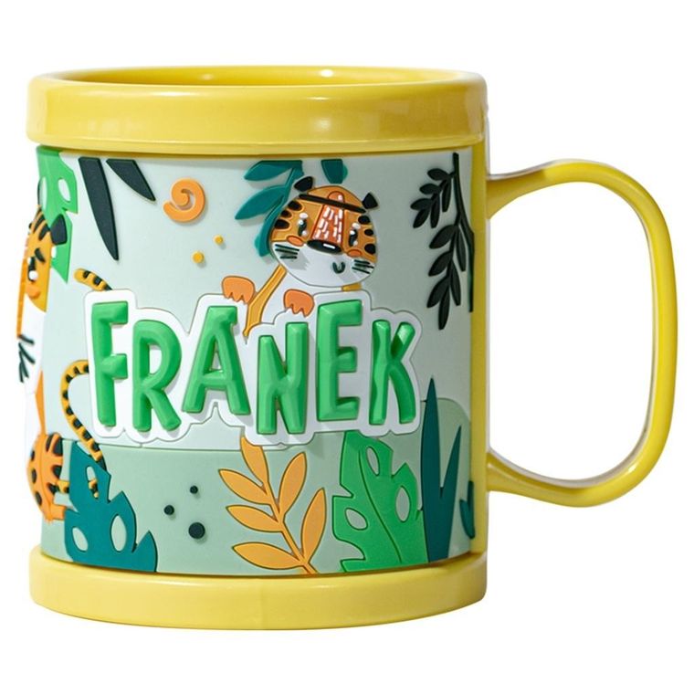 Be-Happy Gifts, kubek dla dziecka 3D, Franek