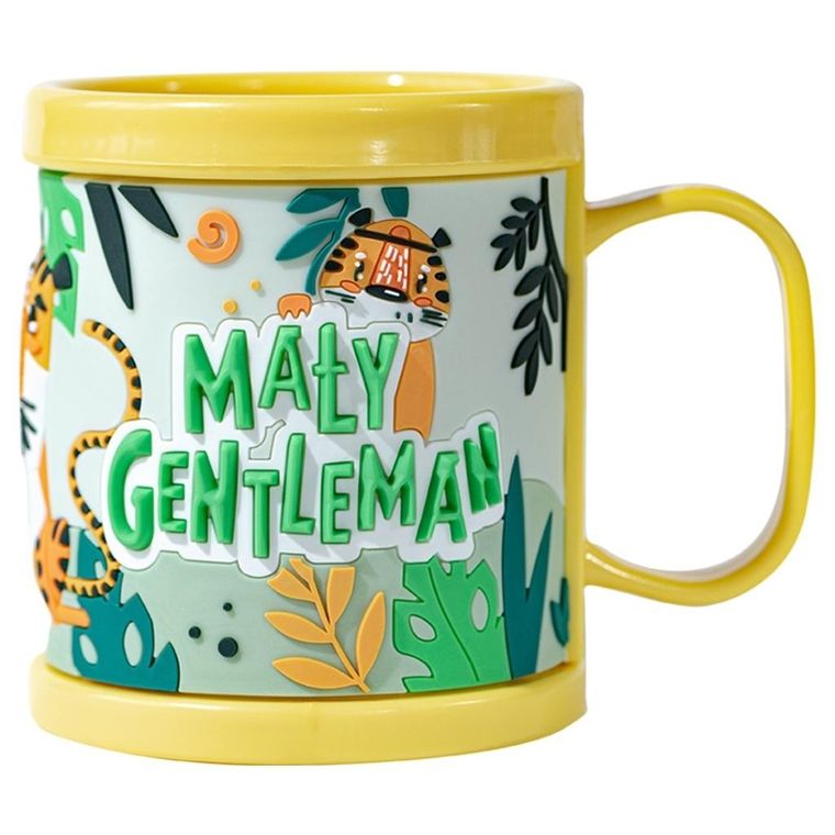 Be-Happy Gifts, kubek dla dziecka 3D, Mały Gentleman