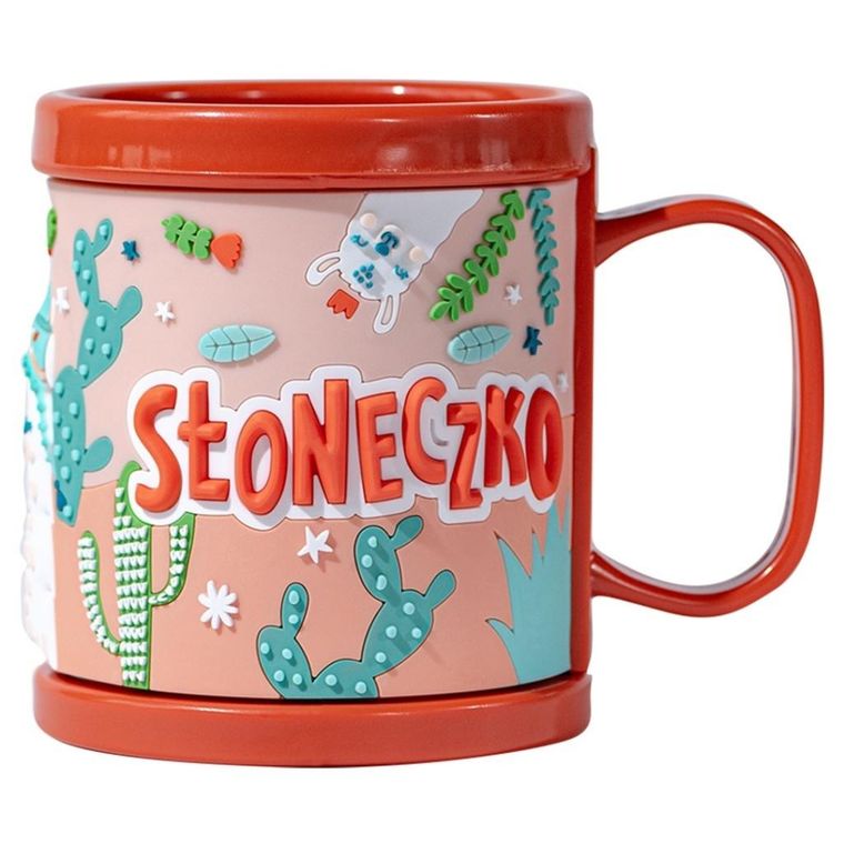 Be-Happy Gifts, kubek dla dziecka 3D, Słoneczko