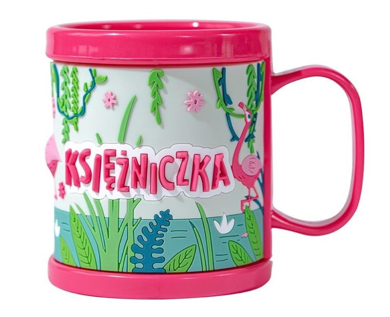 Be-Happy Gifts, kubek dla dziecka, Księżniczka 3D