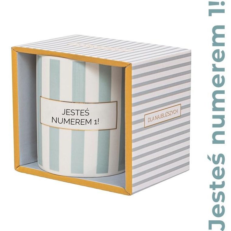 Be Happy Gifts, kubek, Jesteś numerem 1!