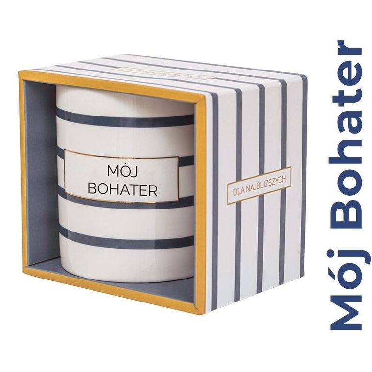 Be Happy Gifts, kubek, Mój Bohater