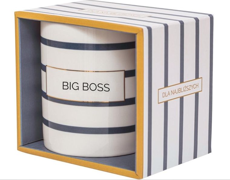 Be-Happy Gifts, kubek prezentowy, Big Boss