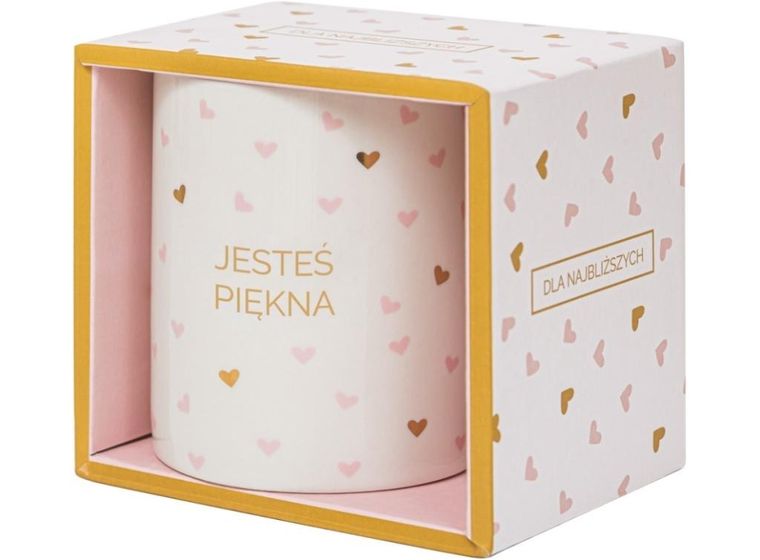 Be-Happy Gifts, kubek prezentowy, Jesteś Piękna