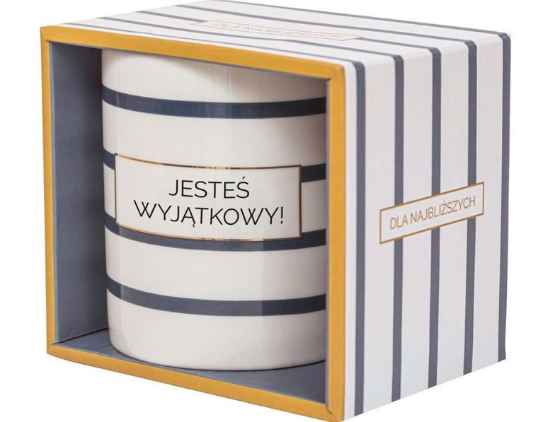 Be-Happy Gifts, kubek prezentowy, Jesteś Wyjątkowy!
