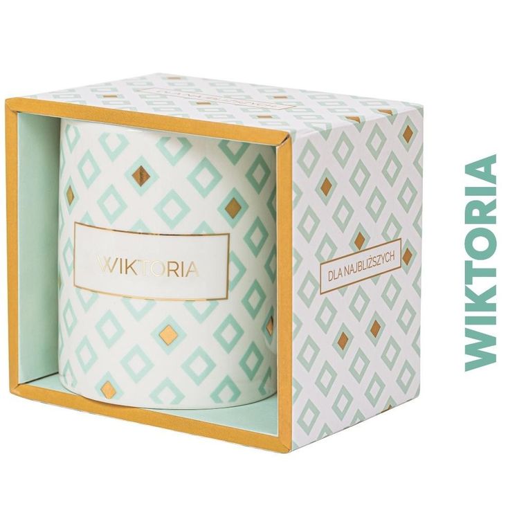 Be-Happy Gifts, kubek prezentowy, Wiktoria