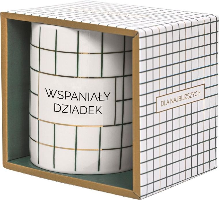 Be-Happy Gifts, kubek prezentowy, Wspaniały Dziadek