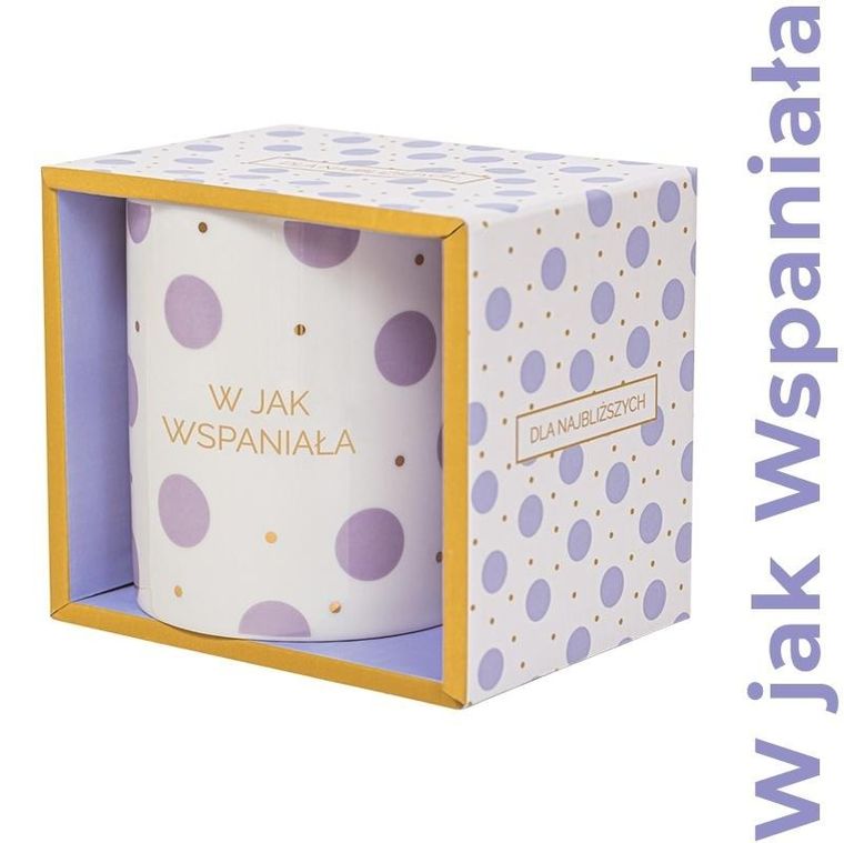 Be Happy Gifts, kubek, W jak Wspaniała