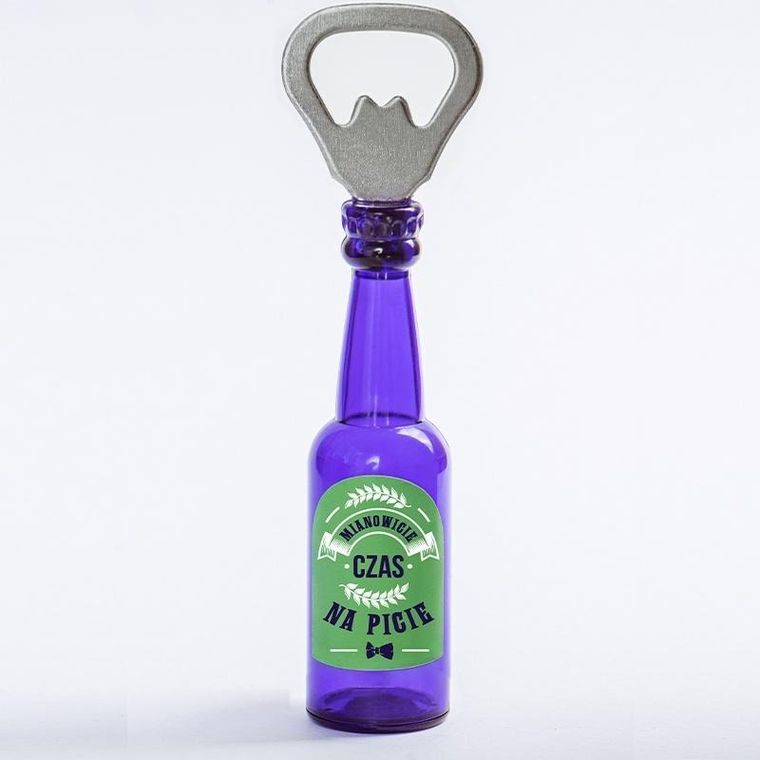 Be-Happy Gifts, otwieracz do butelek magnes, Mianowicie czas na..