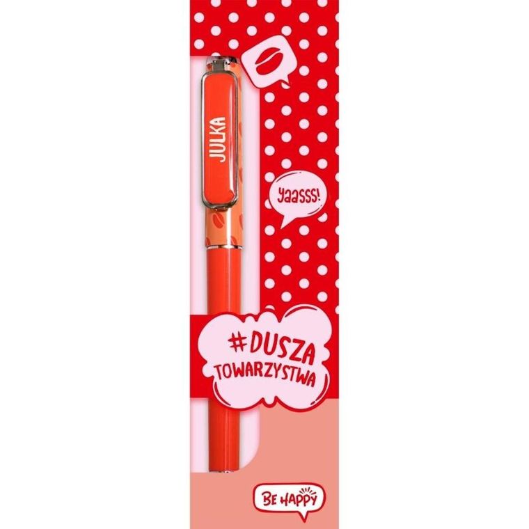 Be Happy Gifts, Pop Art, długopis, Julka