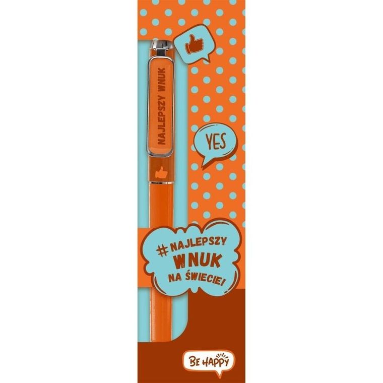 Be Happy Gifts, Pop Art, długopis, Najlepszy Wnuk