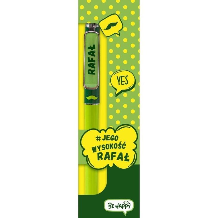 Be Happy Gifts, Pop Art, długopis, Rafał