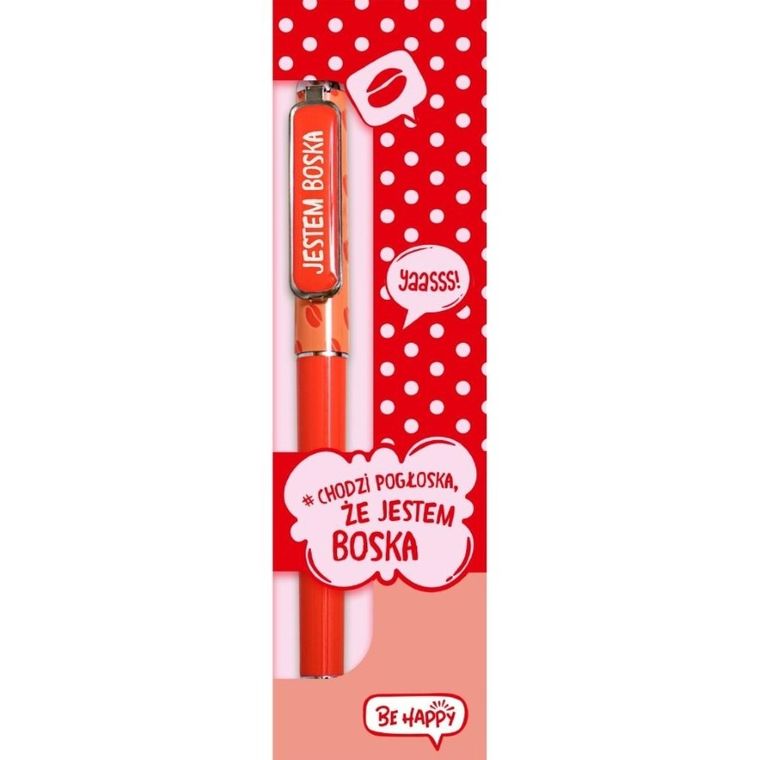 Be Happy Gifts, Selfie, długopis, Jestem Boska