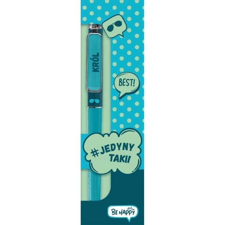 Be Happy Gifts, Selfie, długopis, Król