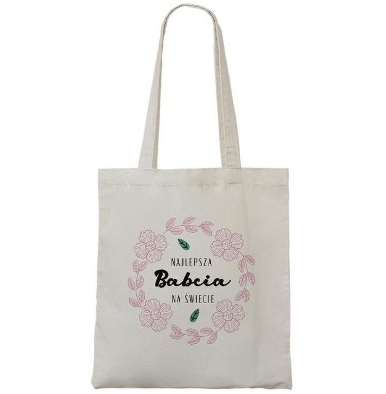 Be-Happy Gifts, torba bawełniana, Najlepsza Babcia na świecie