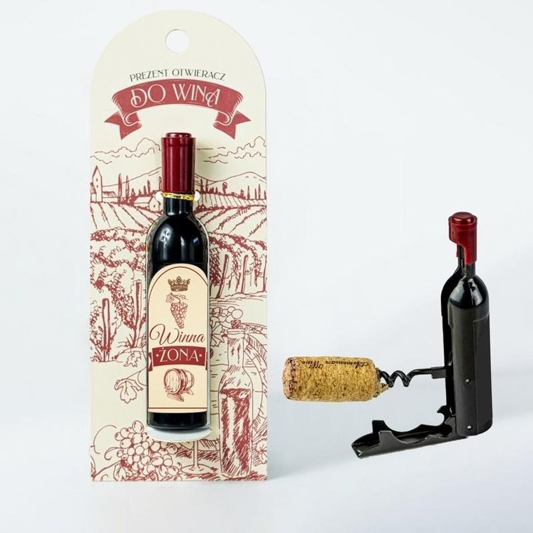 Be-Happy Gifts, Winna Żona, otwieracz do wina