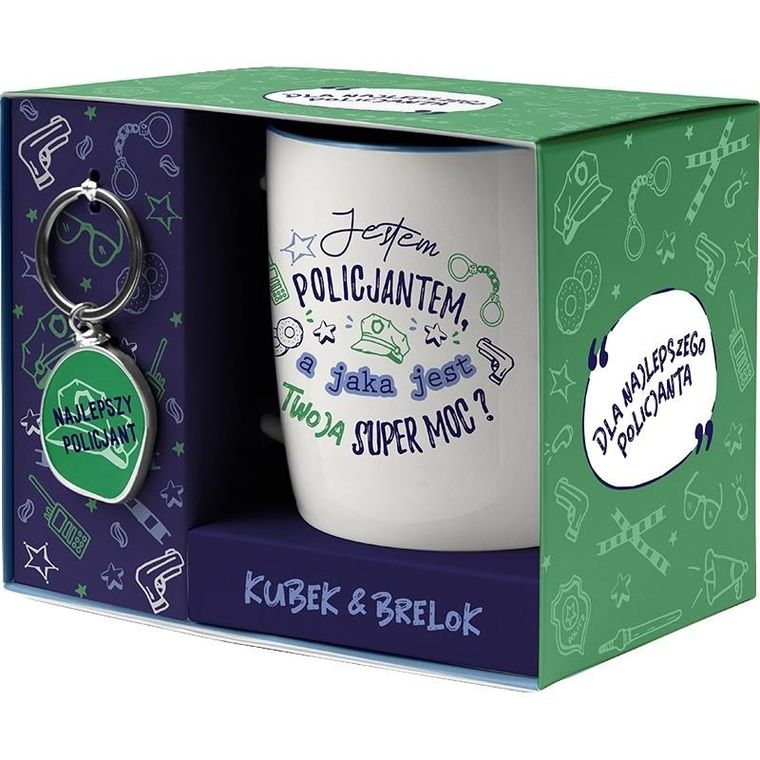 Be-Happy Gifts, zestaw prezentowy dla Najlepszego Policjanta