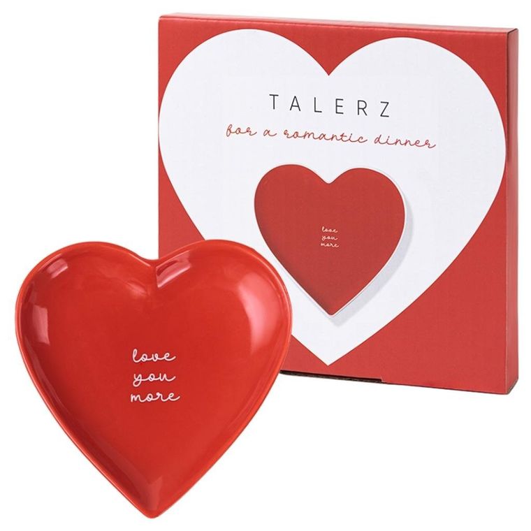 Be Happy, Love You More, talerzyk, w kształcie serca
