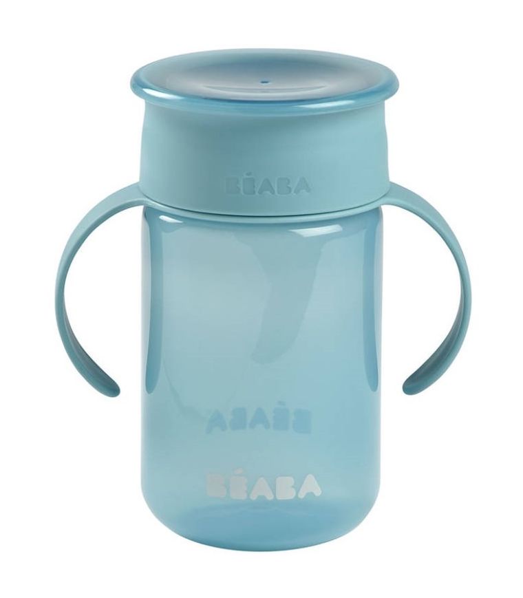 Beaba, 360, kubek treningowy, 340ml, Blue