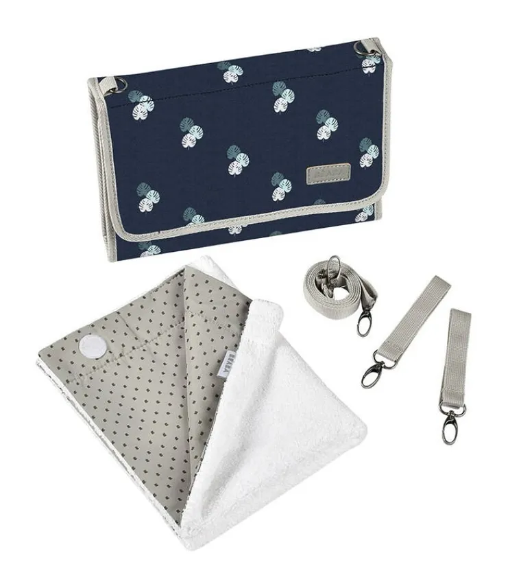 Beaba, przewijak podróżny z etui na akcesoria, moonlit ocean, jungle