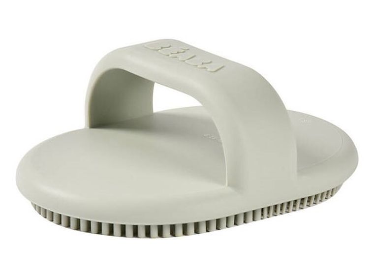 Beaba, silikonowa szczoteczka do mycia i masażu dziecka, Misty green