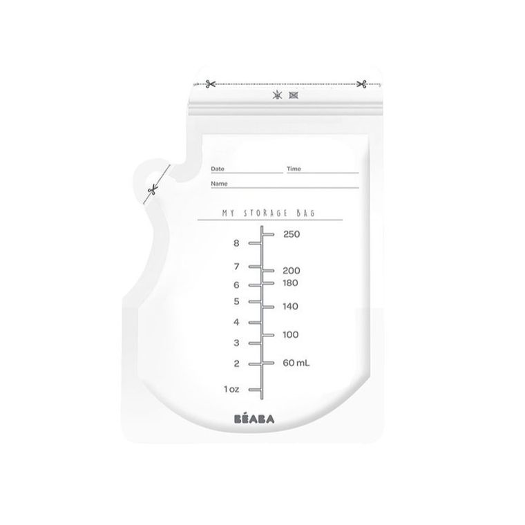 Beaba, woreczki do przechowywania pokarmu, 250ml, 50 szt.