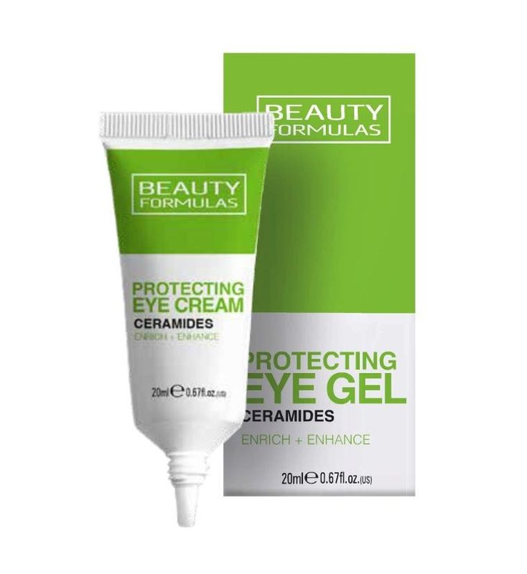 Beauty Formulas, Ceramides, ochronny krem pod oczy z ceramidami, 20 ml