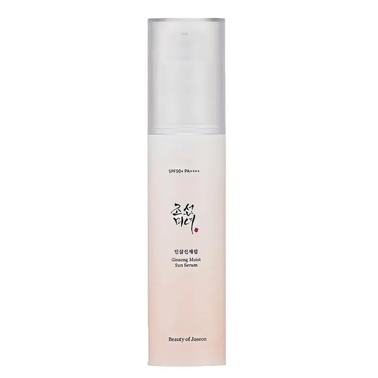 Beauty of Joseon, Ginseng Moist Sun Serum SPF50+ PA++++, nawilżające serum ochronne z żeń-szeniem, 50 ml