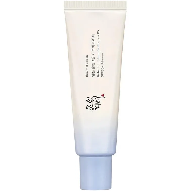 Beauty of Joseon, Relief Sun Aqua-Fresh Rice + B5 SPF50+ PA++++, nawilżający krem przeciwsłoneczny, SPF 50, 50 ml