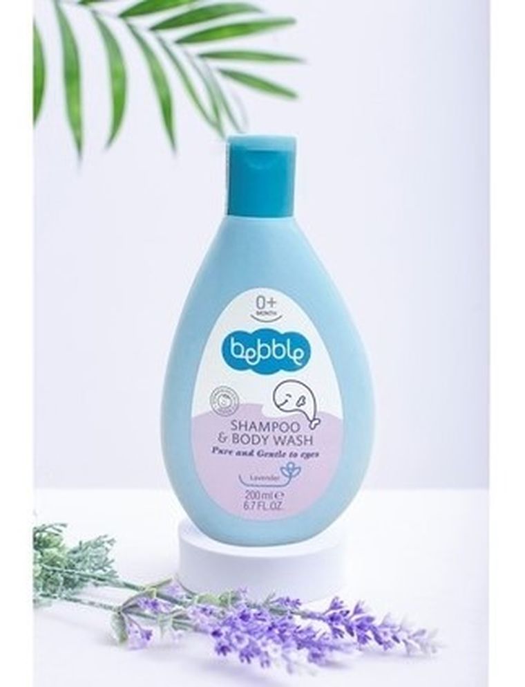 Bebble, szampon & żel do mycia ciała, 200 ml