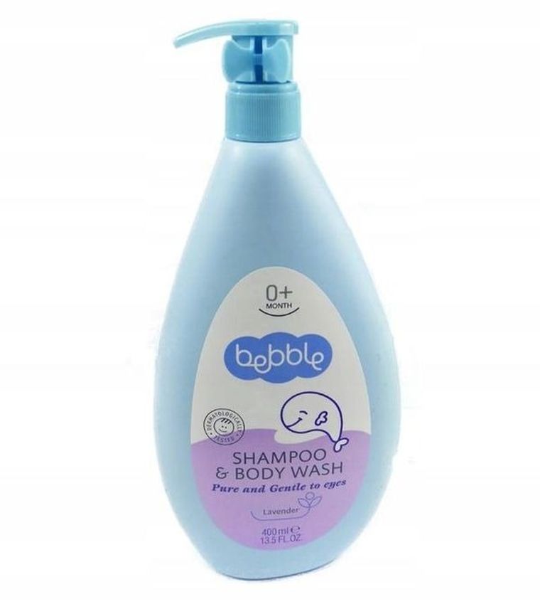 Bebble, szampon & żel do mycia ciała, 400 ml