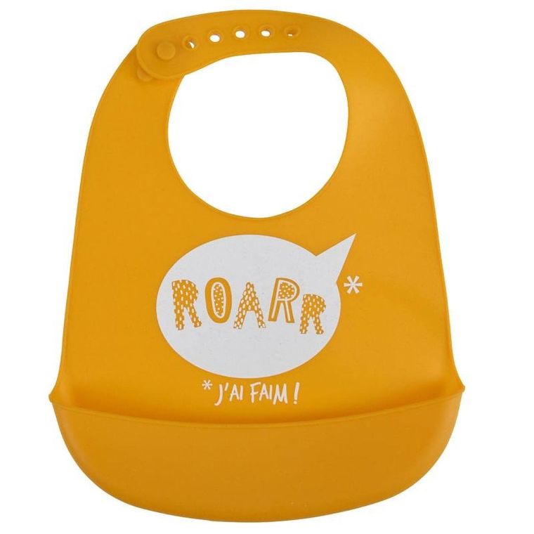 Bebe Doucer, silikonowy śliniak z kieszenią