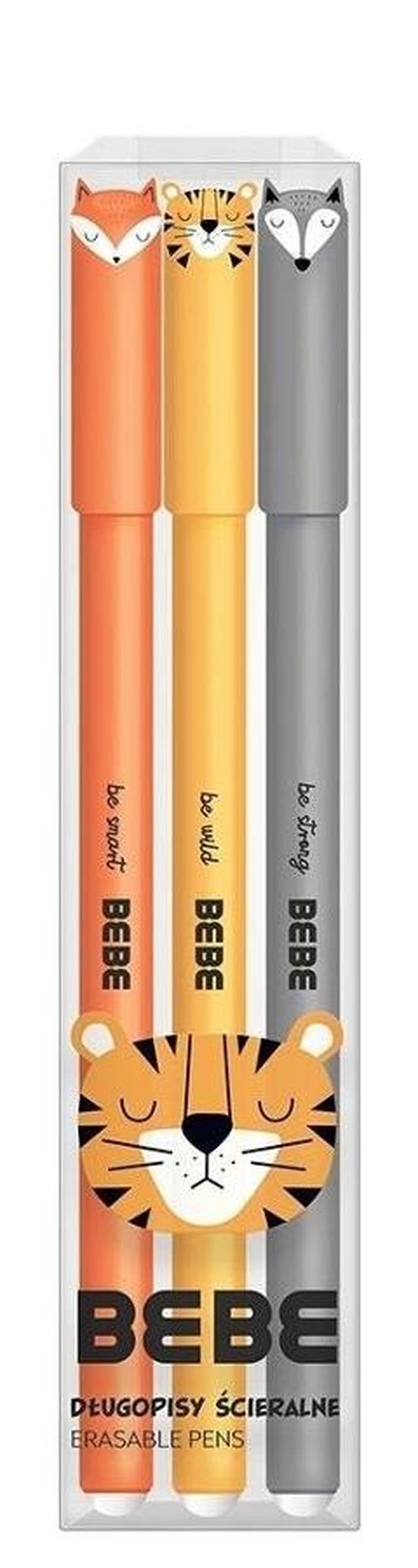 Bebe, Friends, długopis ścieralny, 3 szt.