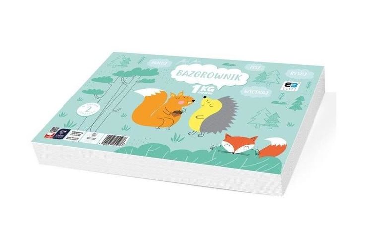 Bebe, zeszyt A4, bazgrownik z szablonem, 1 szt.