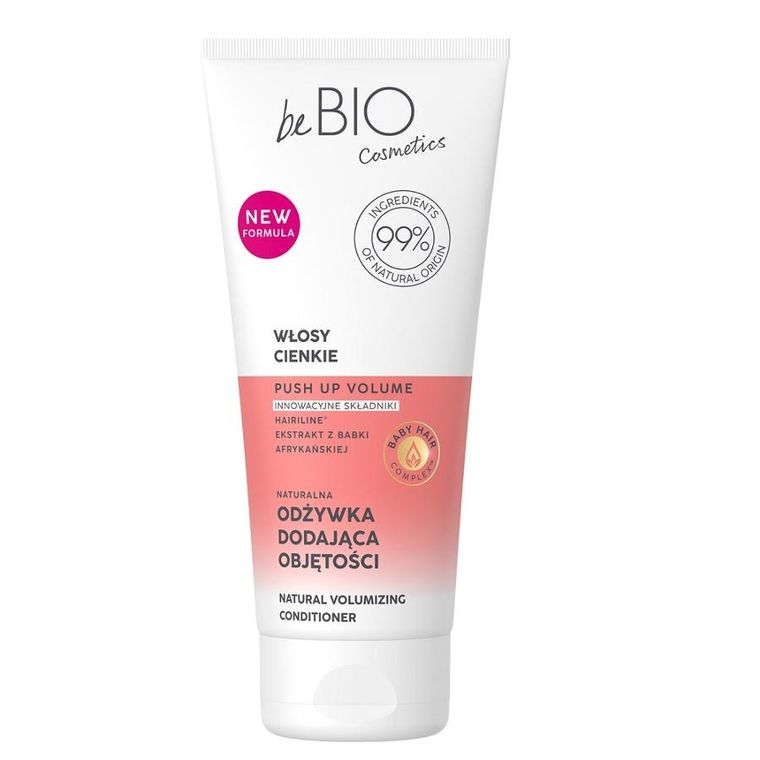 BeBio Ewa Chodakowska, Baby Hair Complex, naturalna odżywka dodająca objętości do włosów cienkich, 200 ml