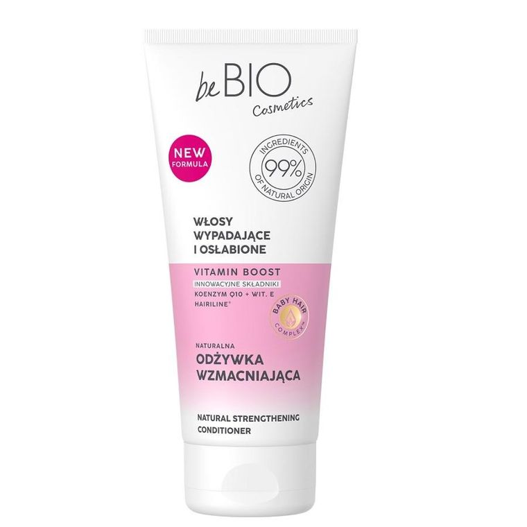 BeBio Ewa Chodakowska, Baby Hair Complex, naturalna odżywka wzmacniająca do włosów wypadających i osłabionych, 200 ml