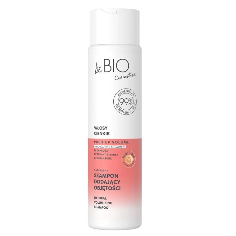 BeBio Ewa Chodakowska, Baby Hair Complex, naturalny szampon dodający objętości do włosów cienkich, 300 ml
