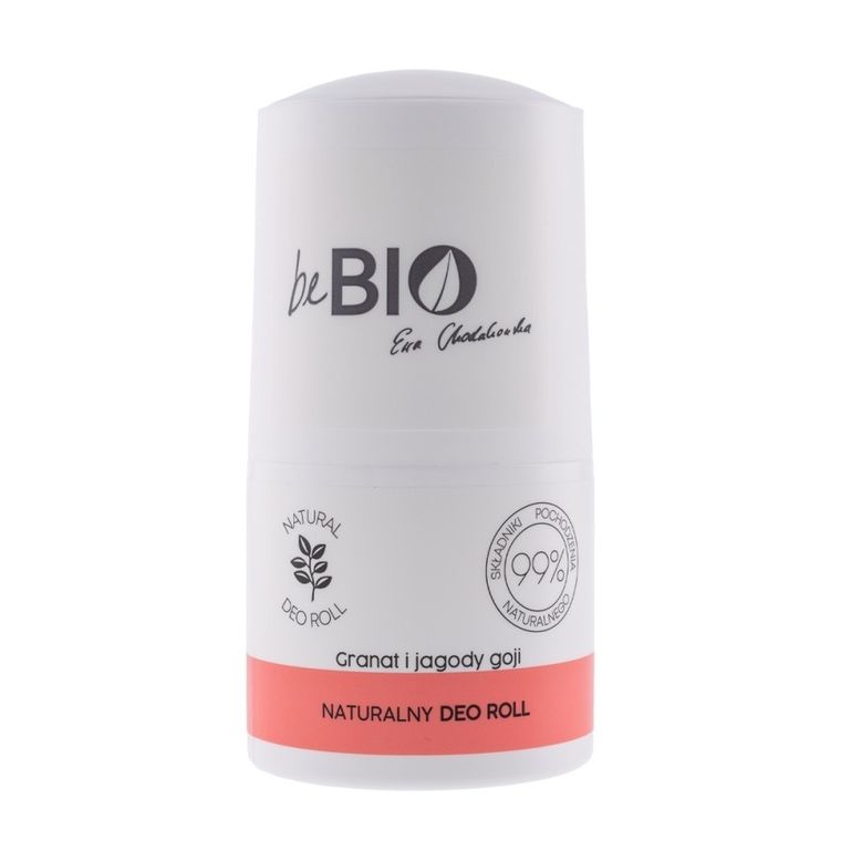 BeBIO Ewa Chodakowska, naturalny deo roll-on, granat i jagody goji, 50 ml