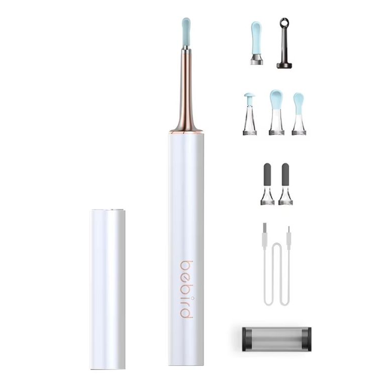 Bebird, T15, otoskop z kamerą do czyszczenia uszu, 1080p, biały