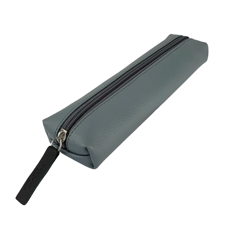 Bee-bee, piórnik jamnik ekoskóra, popielaty