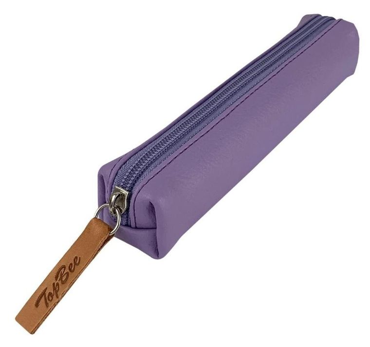 Bee-bee, piórnik mini, prostokąt, fiolet pastel