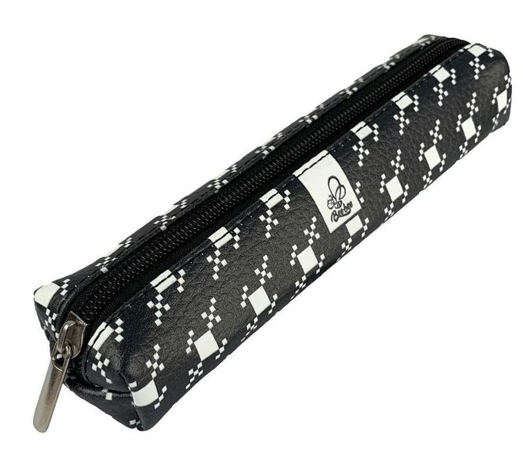 Bee-bee, piórnik mini, prostokąt, kwadraty