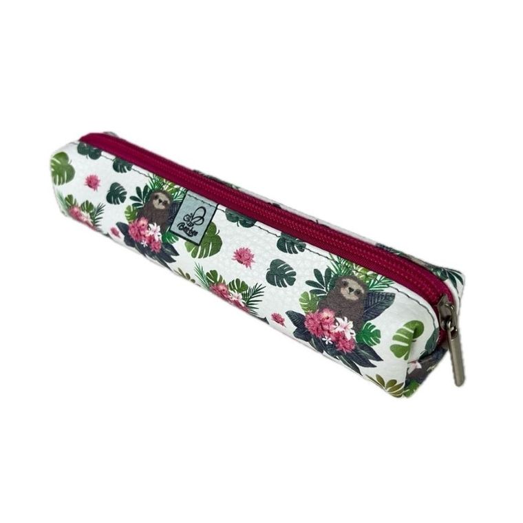 Bee-bee, piórnik mini, prostokąt, Leniwce girls