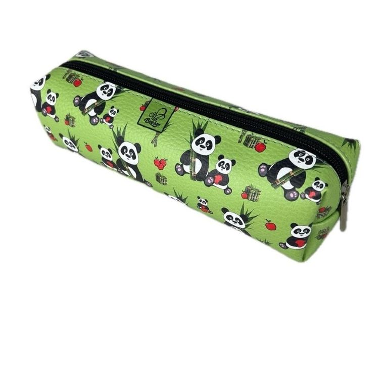 Bee-bee, piórnik, prostokąt, kostka, Pandy i pandziorki