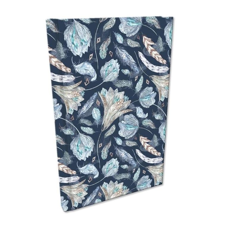 Bee-bee, Soft Touch, notes, A5, kratka, kwiaty boho, 1 szt.